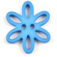 Six Petal Laser Cut Flower Buttons