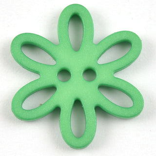 Six Petal Laser Cut Flower Buttons