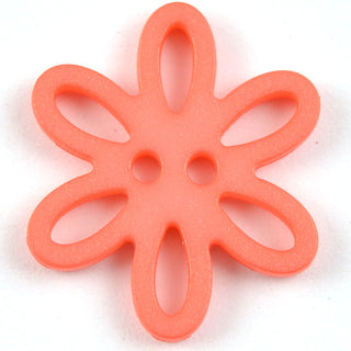 Six Petal Laser Cut Flower Buttons