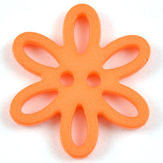 Six Petal Laser Cut Flower Buttons