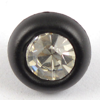 Diamante Button with solid surround
