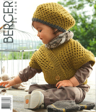 Bergere de France Cardigan and Hat for Babies in Magic Plus Leaflet 01