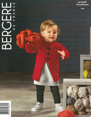 Bergere de France Jacket for Children in Ideal Leaflet 01