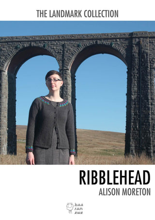 Baa Ram Ewe Ribblehead Cardigan in Dovestone