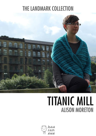 Baa Ram Ewe Titanic Mill Shawl in Titus