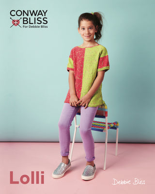 CB017 Children's Jumper in Conway and Bliss Lolli