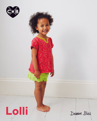 CB041 Children's Jumper in Conway and Bliss Lolli