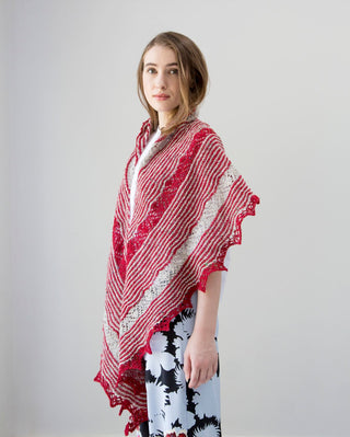 DB027 Ladies Shawl Fine Donegal