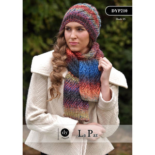 DYP210 Ladies Scarf and Hat La Paz