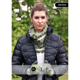 DYP211 Ladies Cowl and Mittens La Paz