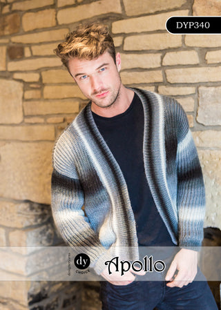 DYP340 Cardigan for Men in DY Choice Apollo