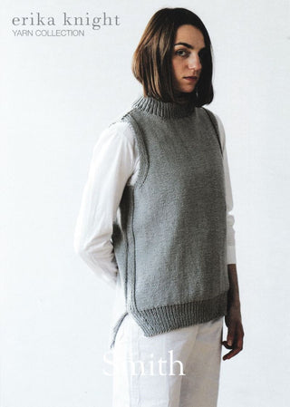 Erika Knight - Smith: Polo Neck Sleeveless Vest