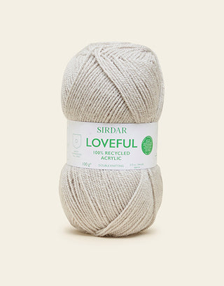 Sirdar Loveful 100% Recycled Acrylic DK 100g