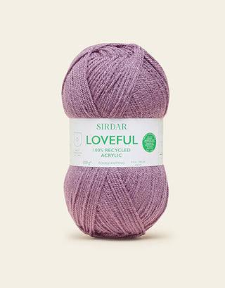 Sirdar Loveful 100% Recycled Acrylic DK 100g