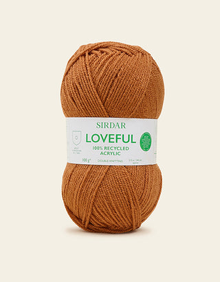 Sirdar Loveful 100% Recycled Acrylic DK 100g