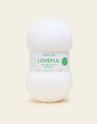 Sirdar Loveful 100% Recycled Acrylic DK 100g