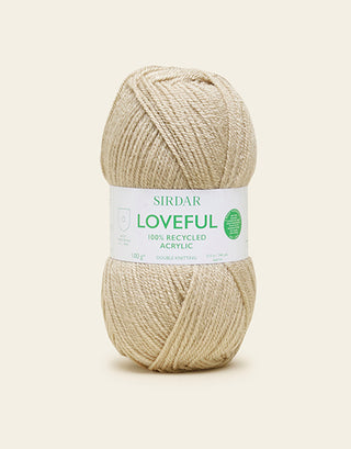 Sirdar Loveful 100% Recycled Acrylic DK 100g