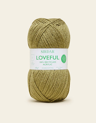 Sirdar Loveful 100% Recycled Acrylic DK 100g