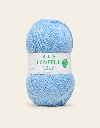 Sirdar Loveful 100% Recycled Acrylic DK 100g