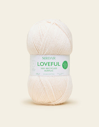 Sirdar Loveful 100% Recycled Acrylic DK 100g