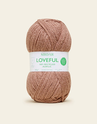 Sirdar Loveful 100% Recycled Acrylic DK 100g