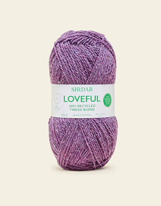 Sirdar Loveful 100% Recycled Tweed Blend DK 100g