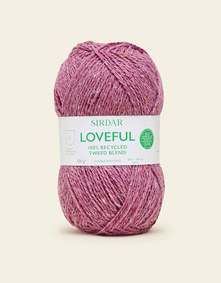 Sirdar Loveful 100% Recycled Tweed Blend DK 100g