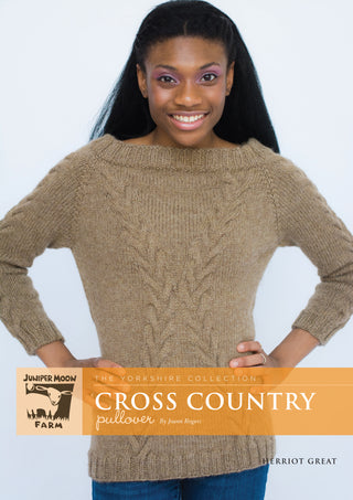 J12-01 Cross Country Pullover for women in Herriot Great