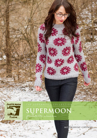 J22-02 Supermoon Pullover for Women in Moonshine Chunky