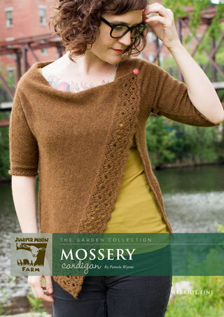 J23-03 Mossery Cardigan for Women in Herriot Fine