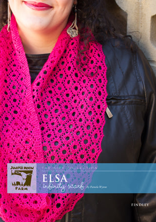 J24-01 Elsa Infinity Scarf for Women in Findley