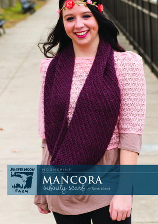 J30-03 Mancora Infinity Scarf for Women in Moonshine