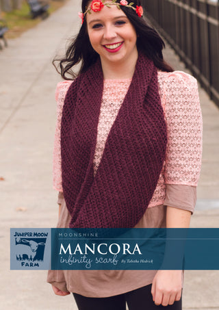 J30-03 Mancora Infinity Scarf for Women in Moonshine
