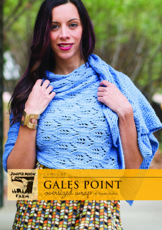 J31-01 Gales Point Oversized Wrap for Women in Cumulus