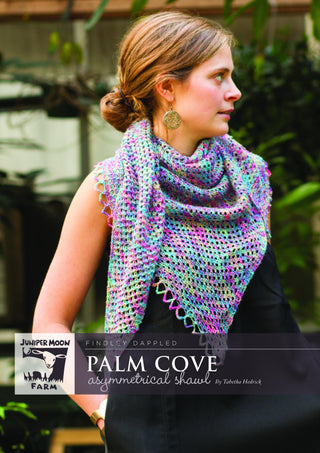 J32-01 Palm Cove Shawl for Women in Findley Dappled