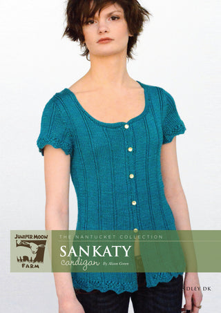 J4-01 Sankaty Cardigan for Women in Findley DK
