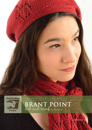 J4-07 Brant Point Beret for Women in Findley DK