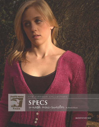 J8-07 Specs Sweater for Women in Moonshine