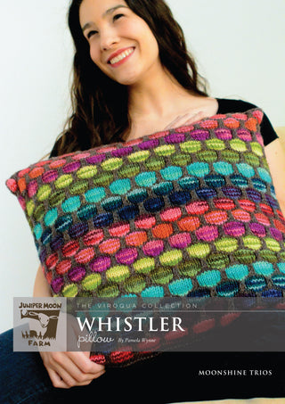 J8-08 Whistler Cushion in Moonshine Trios