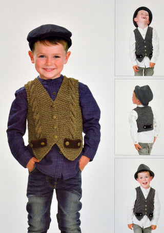 JB419 Waistcoat for Children in Twisted