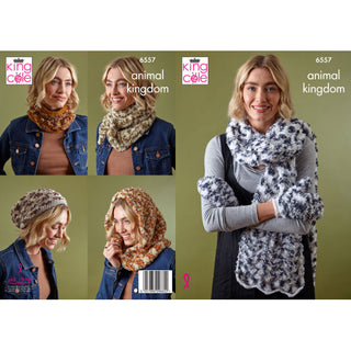 KC6557 Accessories knitted in Animal Kingdom