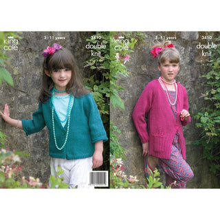 KC3410 Children's Cardiganin DK