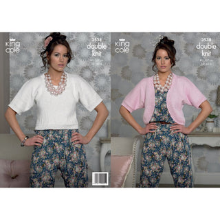 KC3538 Cardigan and Top for Women