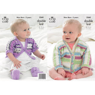 KC3560 Cardigan and Accessories for Babies