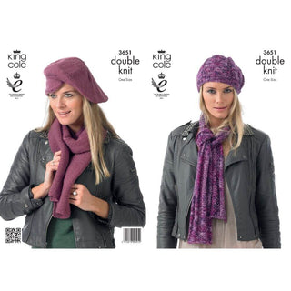 KC3651 Hats and Scarves for Women in DK