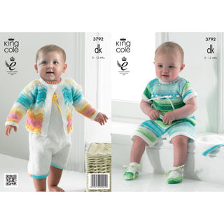 KC3792 Cardigan, and Accessories for Babies