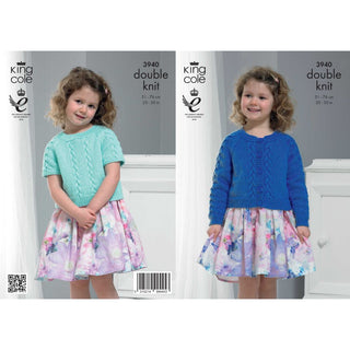 KC3940 Cardigan and Top for Children