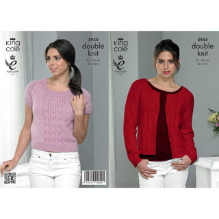 KC3944 Cardigan and Top for Women