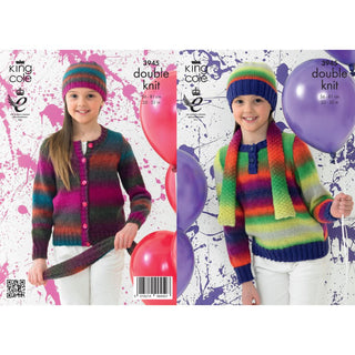 KC3945 Jumper, Cardigan and Accessories for Children