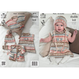 KC4010 Baby Set in King Cole Cherish DK